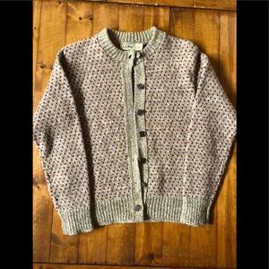 Vintage L.L. Bean cardigan sweater women’s medium